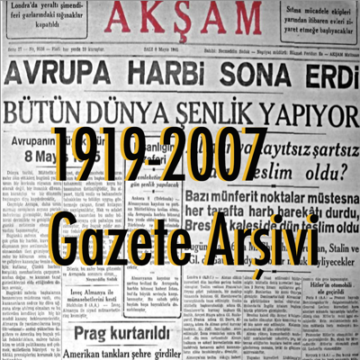 Turkish Newspaper Archive (1919-2007)