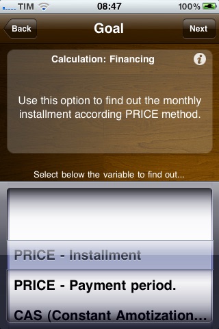 InvestCalc screenshot 2