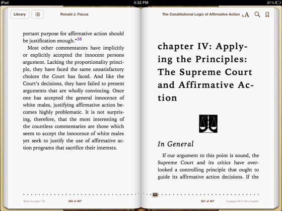 The Constitutional Logic of Affirmative Action