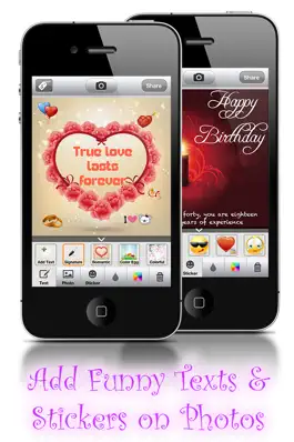 Game screenshot TextPhoto - Texting for Instagram & Facebook mod apk