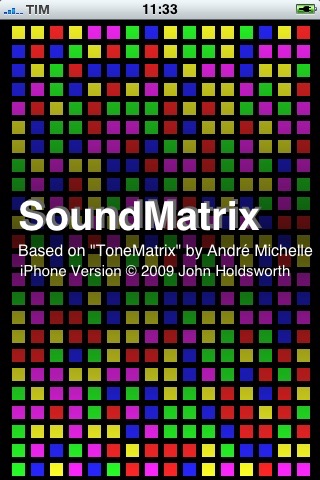 SoundMatrix II - ToneMatrix for iPhone screenshot 2