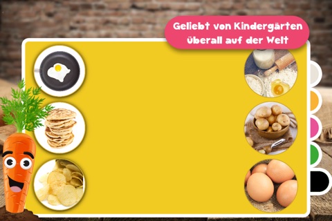 Free Kids Puzzle Teach me food photo: Learn that milk comes from the cow, banana's grow in trees and seeds create plants screenshot 4