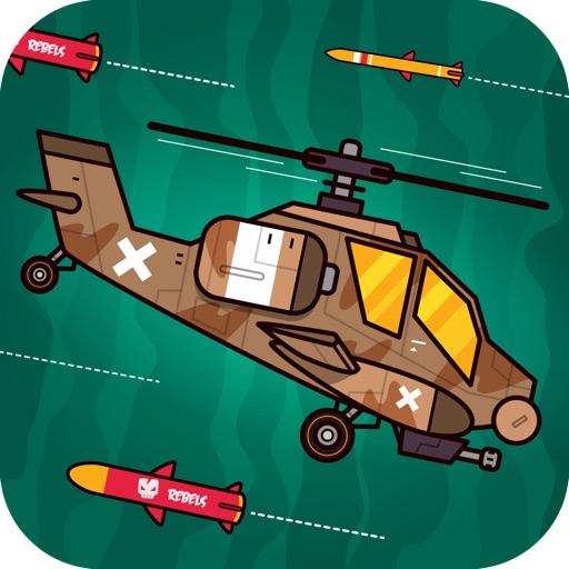 Apache Helicopter - Flying And Shooting Combat Game 2014 icon