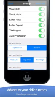 little speller - three letter words lite - free educational game for kids iphone screenshot 4