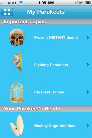 Parakeets screenshot 2