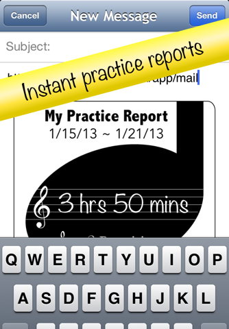 Sound Practicing - Music Practice Motivator screenshot 3
