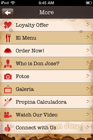 Don Jose's Restaurant screenshot 2