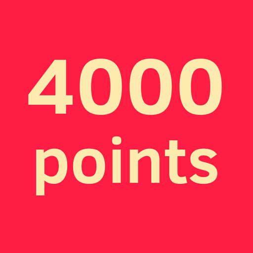 4000 points