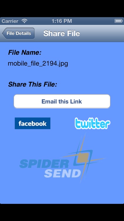 Spider Send Lite screenshot-4