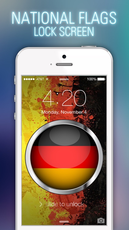 Pimp Your Wallpapers Pro - National Flags Special for iOS 7