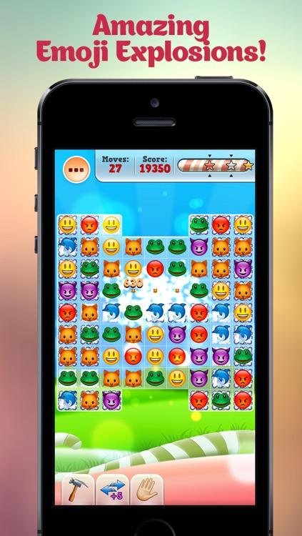 Happy Daze - Match 3 Puzzle Game with Emoji Keyboard Characters