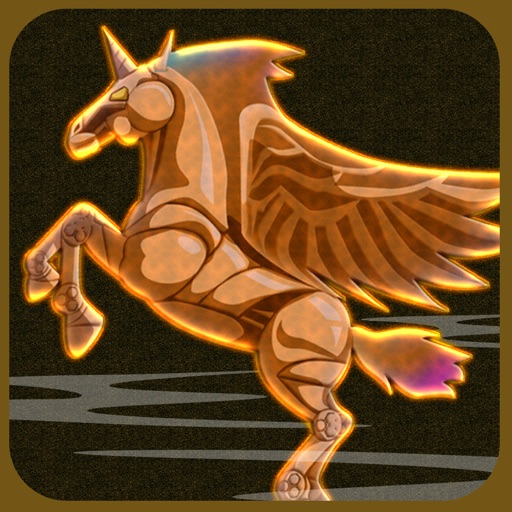 A Unicorn Magic  Dragon Throne Run Game iOS App