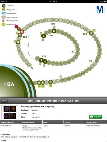 Merck Millipore Interactive Histone Modificatio... screenshot 4