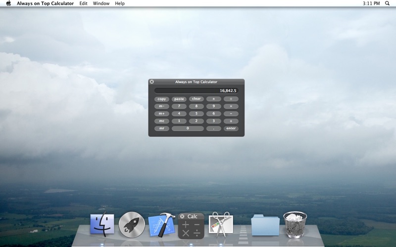 Screenshot #2 for Always on Top Calculator