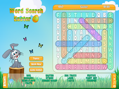 Word Search Easter HD screenshot 3