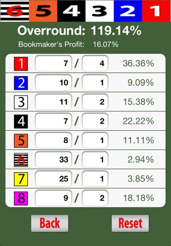 Greyhound Betting Calculator screenshot 3