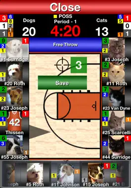 Game screenshot iTouchStats Basketball hack