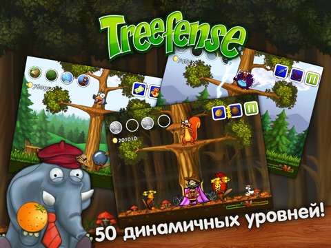 Treefense на iPad