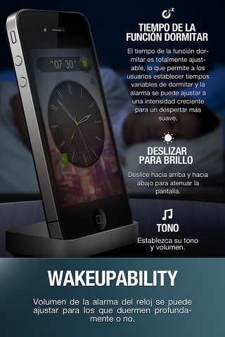 Alarm Clock Wake Up Time with musical sleep timer & local weather info screenshot 3