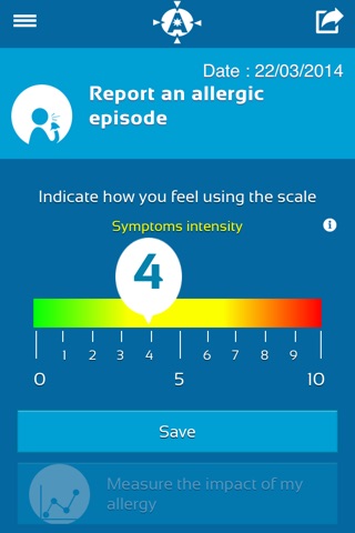 Allergy Track screenshot 2