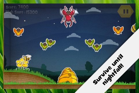 Paper Bees Free screenshot 4