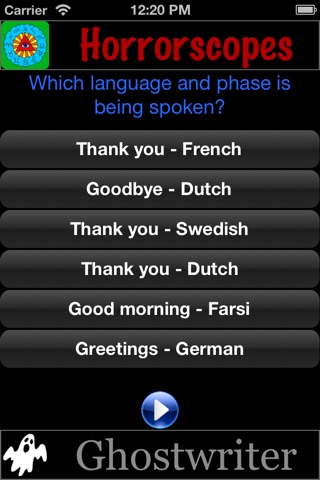 3Strike Language - Learn to identify common phrases in different languages screenshot 3