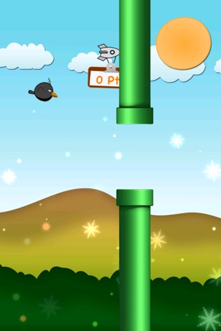 Flappy Pipe - Let Flying Bird Pass! screenshot 2