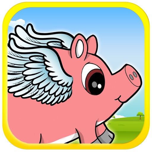 Pigs Might Fly: A Mega Defy Gravity Danger Dodge Flap & Chase iOS App