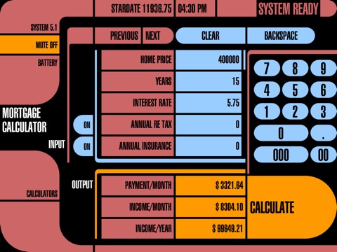 Calc Trek screenshot 4