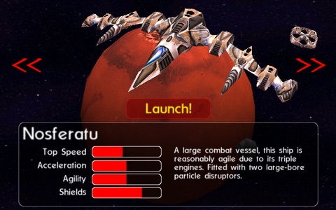 Mars Defender: Asteroids Space RPG screenshot 3