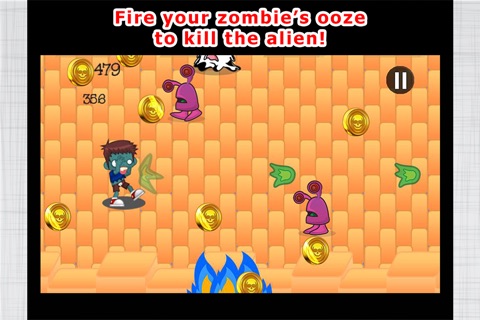 Funky Zombies Vs Aliens screenshot 3