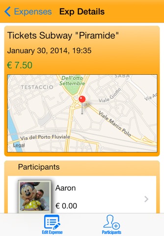 Share Travel Expense Free screenshot 3