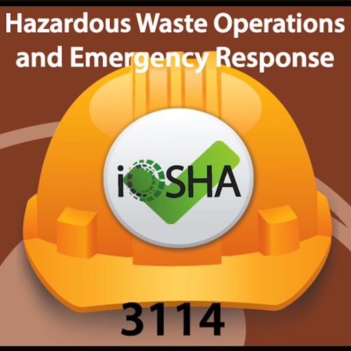 iOSHA 3114 HAZ WTE OPS & EMER RSP for iPad