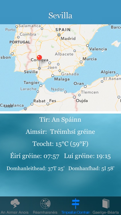 Aimsir - Irish Language Weather Forecast