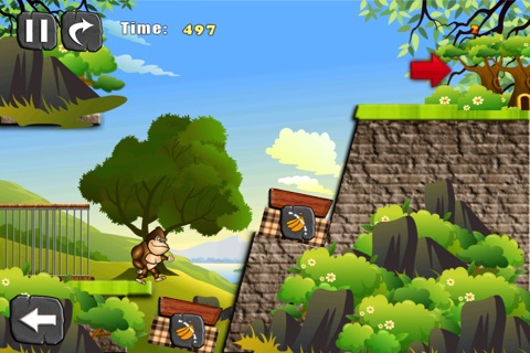 Gorilla Dash - Jungle Jumping Mania screenshot 3