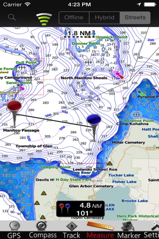 Michigan GPS Nautical Charts screenshot 3