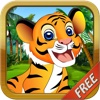 Baby Tiger Run FREE - Addictive Animal Running Game