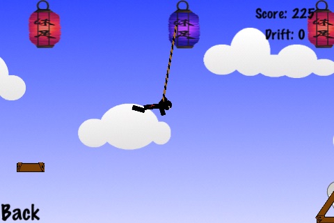 Bungee Ninja (Lite) screenshot 4