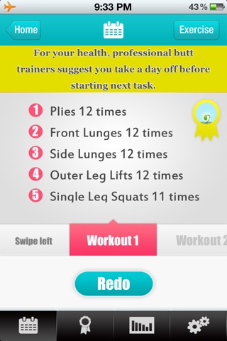 Buttock Workouts - Sculpting A Perfect Buttock in 12 Days screenshot 2