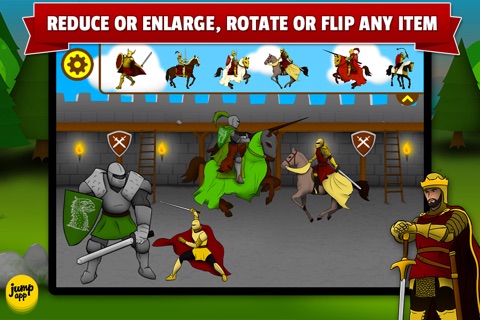 Sticker Play: Knights, Dragons and Castles - Premium screenshot 4