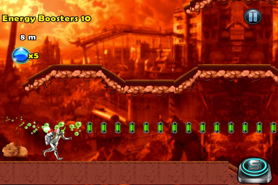 Steel Jetpack Man: Captain Commander screenshot 3