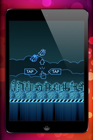 Tappy Bird Neon screenshot 3