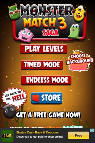 Monster Match 3 Saga screenshot 2