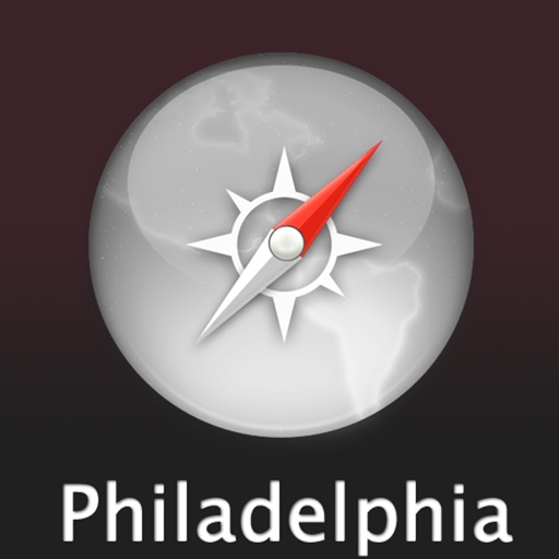 Philadelphia Travel Map (USA)