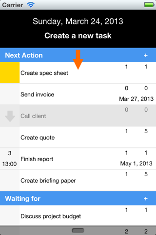 Taskmemo To-Do list screenshot 2