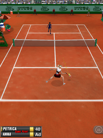 Screenshot #6 pour TouchSports Tennis 2012 HD