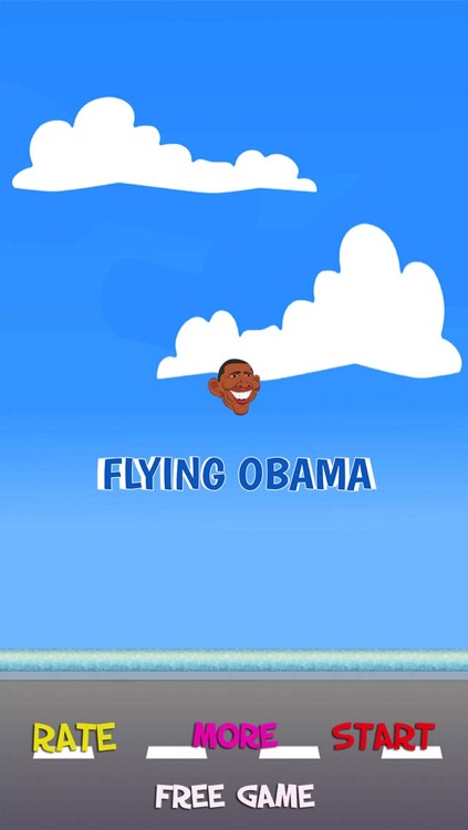 Flying Obama - Oh Bama! Tap Swoops and Flys like a Bird