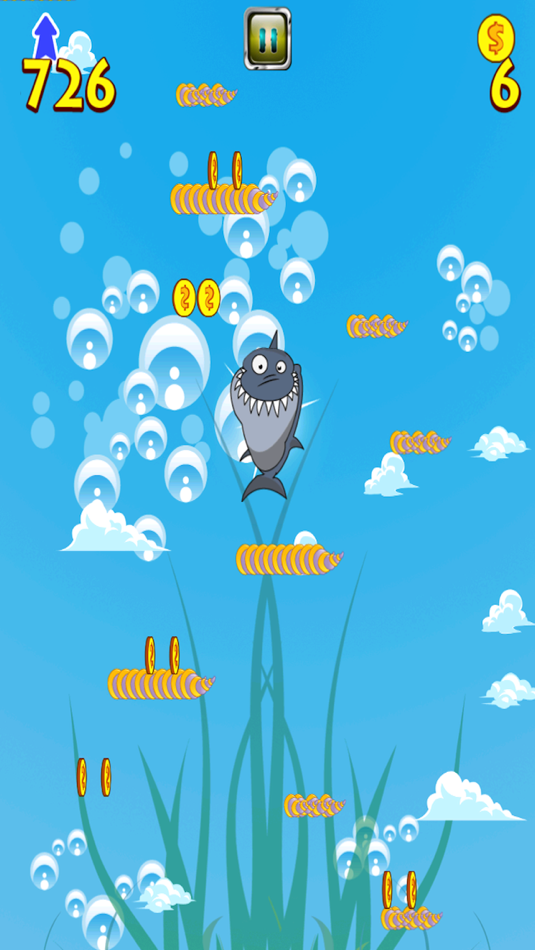 #4. A Shark Jump Free Game - Underwater Bubble Attack of the Submarines Adventure (iOS) 由: 12 POINT APPS LLC
