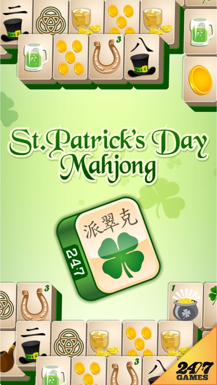 St Patrick's Day Mahjong