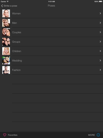 Screenshot #4 pour Strike a pose Pro - posing guide or photo poses tutorial for photographer and fashion model